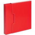 Папка на 100 файлов в коробе красный
