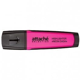 Маркер выделитель текста Attache Selection Neon Dash 1-5мм розовый