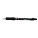 Ручка гелевая CROWN AJ-5000R 0,7мм. Автомат. рез. манж. черный