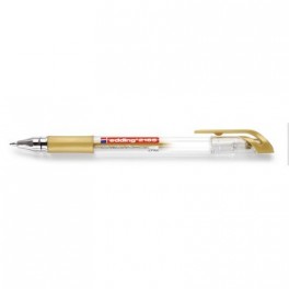 Ручка гелевая Edding e-2185, золото, 0,7мм