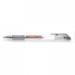 Ручка гелевая Edding e-2185, серебро, 0,7мм