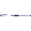 Ручка гелевая G-009 0,5мм синий, игольч. наконечник, манжета