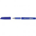 Ручка гелевая G-9800 синий 0,5мм нубук.корпус,метал.клип