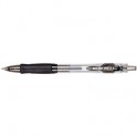Ручка гелевая G-987 черный,автомат.0,5мм,резин.манжета