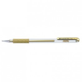 Ручка гелевая Hybrid gel Grip K118-X, золото, 0,4мм