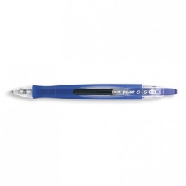 Ручка гелевая PILOT BL-G6-5 авт.резин.манжет. синяя 0,3мм Япония