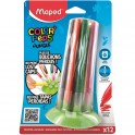 Фломастеры Maped COLOR'PEPS JUNGLE INNOVATION 12цв/наб,845445