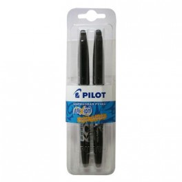 Ручка шариковая PILOT BL-FR7 Frixion черный 0,35мм 2шт/бл Япони