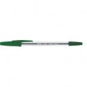 Ручка шариковая Attache Corvet зеленая, 0,7мм