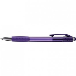 Ручка шариковая Attache Happy,фиолетовый корпус,цвет чернил-синий
