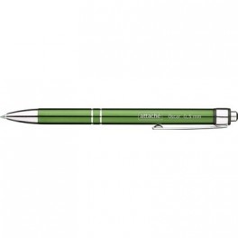 Ручка шариковая Attache Oscar,зеленый корпус,цвет чернил-синий