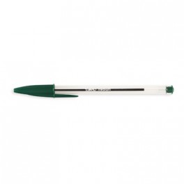 Ручка шариковая BIC Cristal зеленый 0,4мм Франция