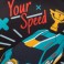 Ранец Комус Класс Your Speed 2 отд., эргоном, с мешком(пристегив)