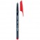 Ручка шариковая MAPED GREEN DARK, треуг.корпус карбон. 0,6мм красный