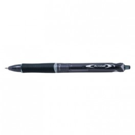 Ручка шариковая PILOT Acroball авт.резин.манжет черный 0,28мм ЭКО