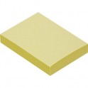 Блок-кубик с клеевым краем 38х51мм 100 л желтый