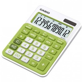 Калькулятор CASIO MS-20NC-GN, зеленый, 12 разр