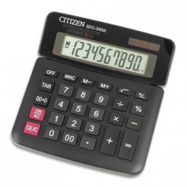 Калькулятор CITIZEN бухг. SDC-340 III 10 разряд. регулир.накл.диспл. DP