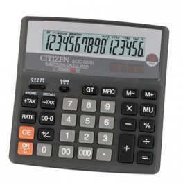 Калькулятор CITIZEN бухг. SDC-660 II 16 разряд. DP