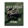 Тетрадь общая А5,48л,клетка,скреп,JEEP CROSS,10шт/уп,7-48-1244/10