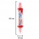 Маркер акриловый двусторон.3D Edding5400/902.2-3,5-10мм.Красный/Trafficred
