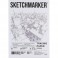 Калька Sketchmarker 110г А4 21х29,7см 100л/уп, в коробке SM17120