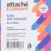 Блок для записей Attache Economy непроклеен.9х9х5см цвет. с белым 65-80 г