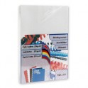 Обложки для переплета картонные ProfiOffice 100шт./уп. белые Кожа,А3 формат