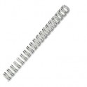 Пружины для переплета металлические ProMega Office 3:1 11,1 мм серебряные 34 кольца 100шт./уп