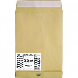 Пакет крафт E4 стрип Extrapack 300х400х40 120г 25шт/уп/6589