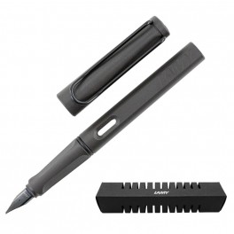 Ручка перьевая Lamy 017 safari, Умбра, EF