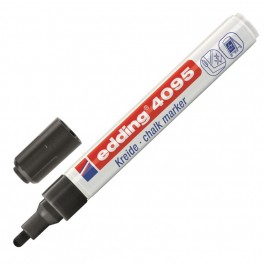 Маркер меловой Edding E-4095 chalk marker чёрный_001