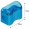 Точилка для карандашей Attache бюджет цв.ассорти с контейнером