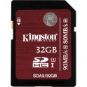 Карта памяти Kingston SDHC 32GB UHS-I U-3(SDA3/32GB)