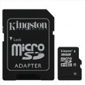 Карта памяти Kingston microSDHC 16GB Class10 UHS-I(SDC10/16GB)+адаптер