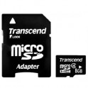 Карта памяти Transcend microSDHC 8GB Class4(TS8GUSDHC4)