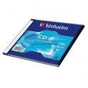 Носители информации CD-R, 52x, Verbatim Extra Protection, Slim/1, 43347