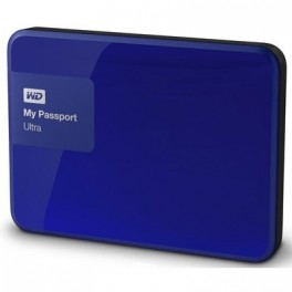 Портативный HDD WD My Passport Ultra 1TB USB3.0 WDBDDE0010BBL-EEUE 2.5"син