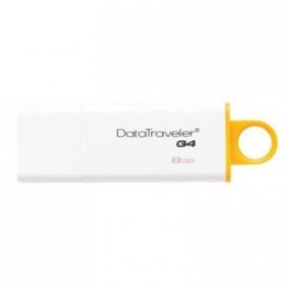 Флеш-память Kingston DataTraveler G4 8GB USB 3.0(DTIG4/8GB)желтый