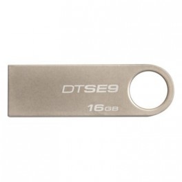 Флеш-память Kingston DataTraveler SE9 16GB(DTSE9H/16GB)металл