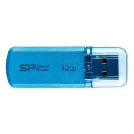 Флеш-память Silicon Power Helios 101, 32Gb, USB 2.0, син, SP032GBUF2101V1B