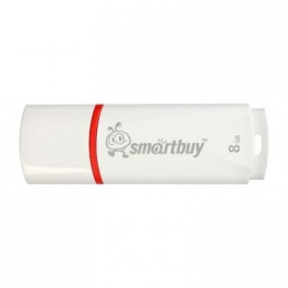 Флеш-память Smartbuy 8GB Crown White