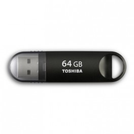Флеш-память Toshiba TransMemory-MX Suzaku USB 3.0 64Gb чёрный THNV64SUZB