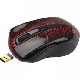 Мышь компьютерная Intro MW207 mouse/wireless/black-red