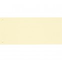 Разделитель листов разделительные полоски Комус, желтые, 100 шт./уп.