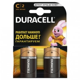 Батарейка DURACELL BASIC C/LR14-2BL