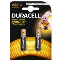 Батарея DURACELL ААA/LR03-2BL BASIC бл/2