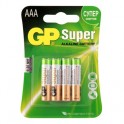 Батарея GP Super AAA/LR03/24A алкалин., бл/4