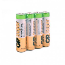 Батарея GP Super экон.уп.AAA/LR03/24A алкалин.4шт/уп GP24ARS-2SB4