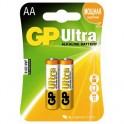 Батарея GP Ultra AA/LR6/15AU алкалин. бл/2
